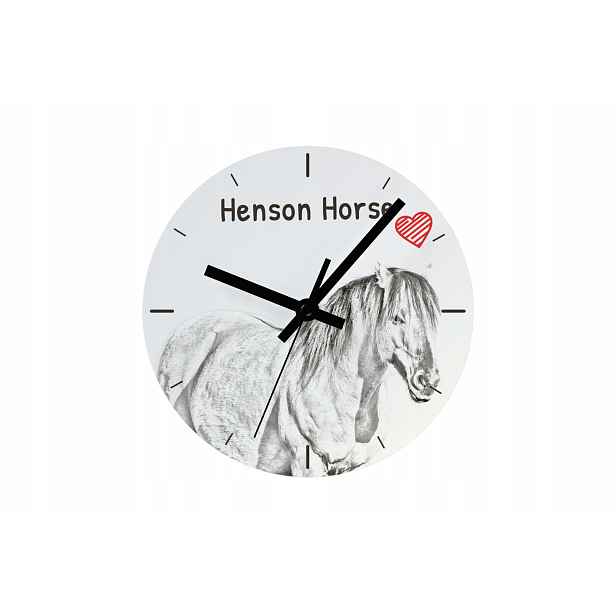 Kůň Henson, hodiny s koněm, závěsné a stojící, personalizace fotografií