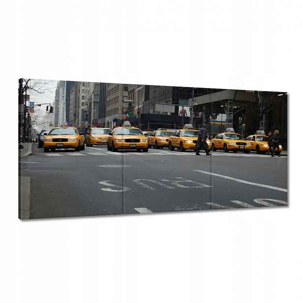 Obrazy 180x90 New York žluté taxíky