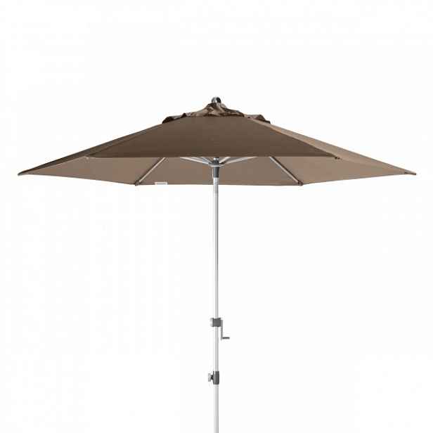 Slunečník s automatickým naklápěním klikou Doppler EXPERT 280 cm, hnědá DP428441846