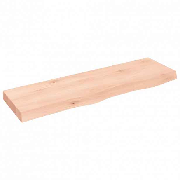 vidaXL Koupelnová deska 100x30x(2-6) cm neošetřené masivní dřevo