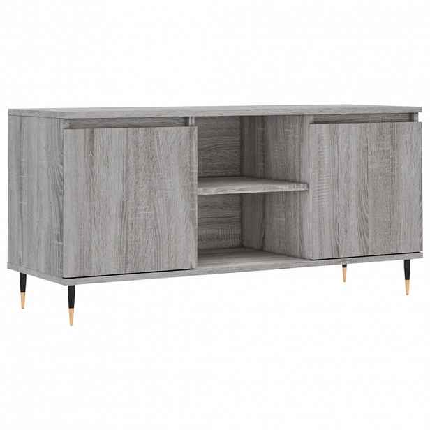 vidaXL TV skříňka šedá sonoma 104 x 35 x 50 cm kompozitní dřevo