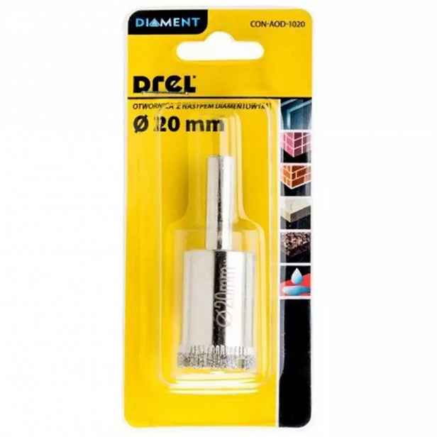 Děrovka s diamantovým posypem 20 mm