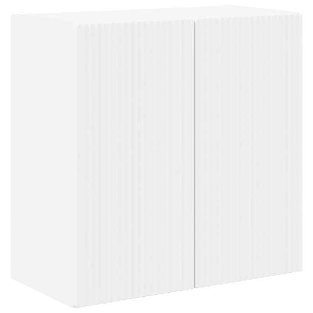 vidaXL TV wall cabinet 59,5 x 31 x 60 cm Bílá Kompozitní dřevo