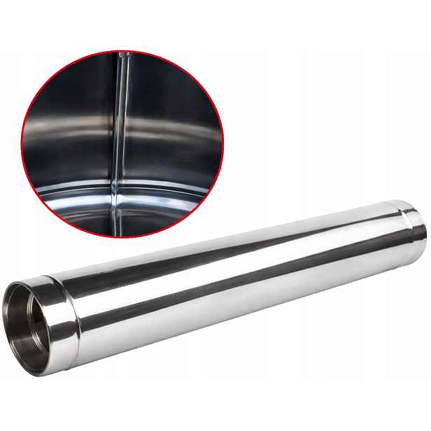 Trubka kulatá Kyselinovzdorná 1000 mm Fi 125