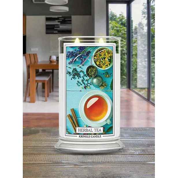 Velká svíčka Herbal Tea Kringle Candle