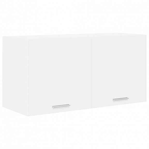 vidaXL Závěsná skříňka Bílá 80 x 31 x 40 cm Kompozitní dřevo