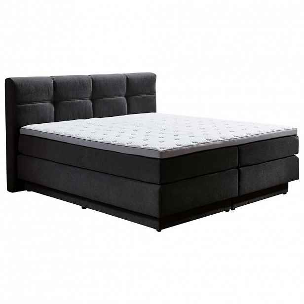 Carryhome POSTEL BOXSPRING, 180/200 cm, antracitová
