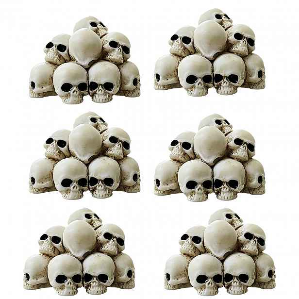 Figurky Halloween Mini 32 Ks, Pryskyřice, Ozdoby Do Domu, Zahrady, Květináče
