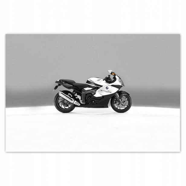 Plakáty 185x125 Bílý závodník Bmw Motor