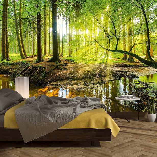 Tapeta Livingdecoration Forest 366x254cm s lepidlem G