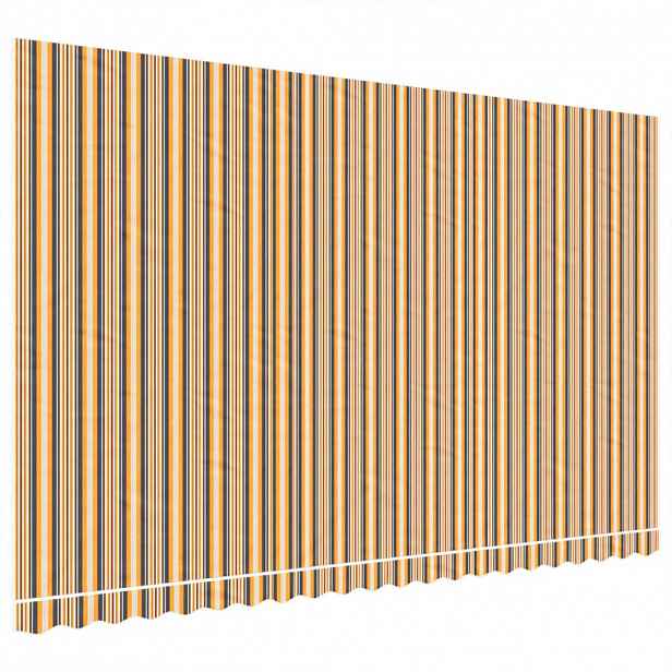vidaXL Náhradní plachta na markýzu vícebarevná 500 x 300 cm polyesterová