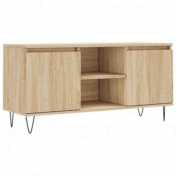 vidaXL TV skříňka dub sonoma 104 x 35 x 50 cm kompozitní dřevo