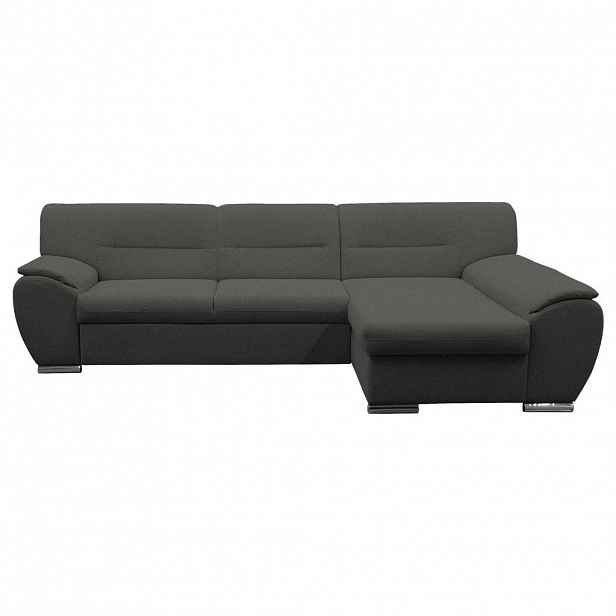 MID.YOU ROHOVÁ SEDAČKA, textil, šedá