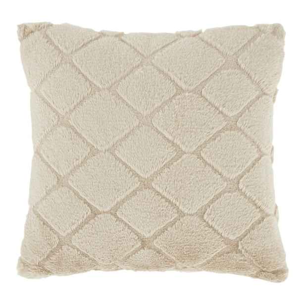 Dekorační polštář z mikroplyše 43x43 cm Cosy Diamond – Catherine Lansfield