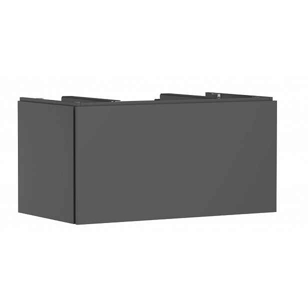 Hansgrohe Xilesa E - Umyvadlová skříňka, 50x98x55 cm, 1 zásuvka, matná šedá 54266760