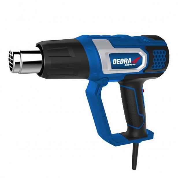 Horkovzdušná Pistole 2000W 4 Trysky 60-600°C 230V Dedra 7978