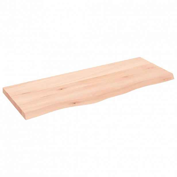 vidaXL Koupelnová deska 100x40x(2-4) cm neošetřené masivní dřevo