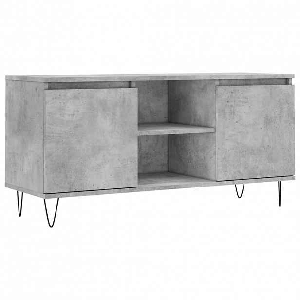 vidaXL TV skříňka betonově šedá 104 x 35 x 50 cm kompozitní dřevo