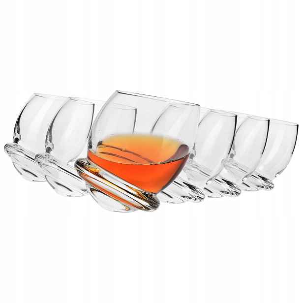 Sklenice na whisky Roly-Poly Krosno, kolébavé, 6 Ks