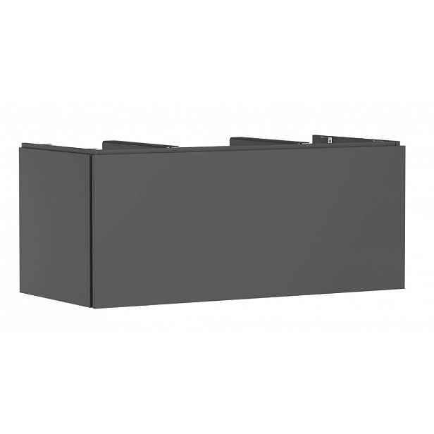 Hansgrohe Xilesa E - Umyvadlová skříňka, 50x118x55 cm, 1 zásuvka, matná šedá 54267760