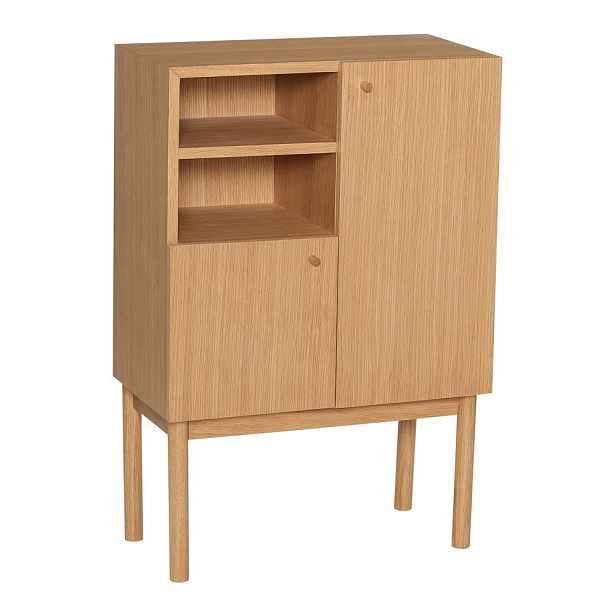 Skříňka v dekoru dubu v přírodní barvě 60x90x34 cm Nobby – Hübsch