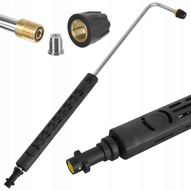 Úhlová tryska Bayonet pro podvozky myčky Karcher K2 K3 K4 K5 K6 K7 900 mm