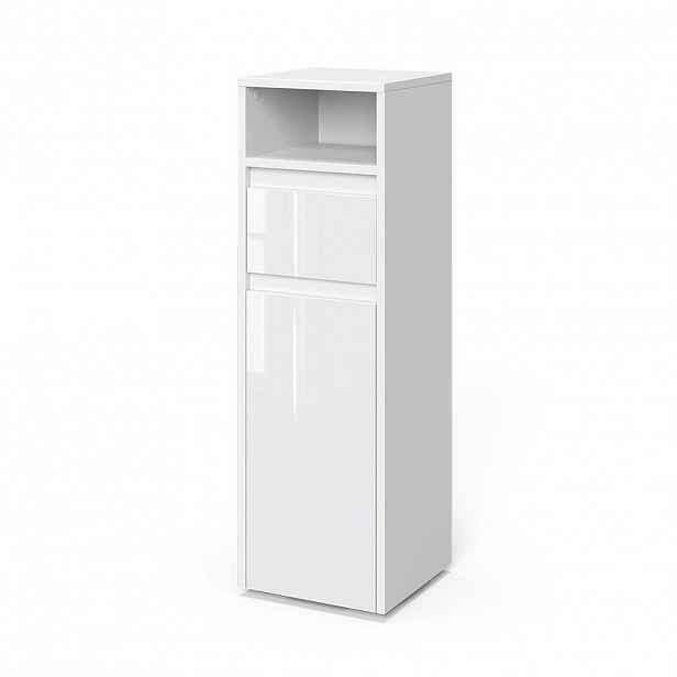 Vicco STŘEDNÍ SKŘÍŇKA Majest Bílá vysoký lesk 30.2 x 96.3 cm