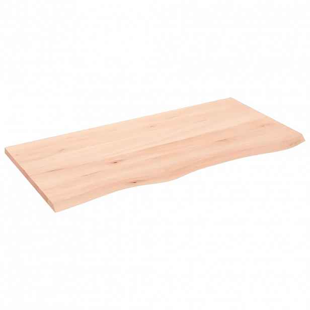 vidaXL Koupelnová deska 100 x 50 x 2 cm neošetřené masivní dřevo