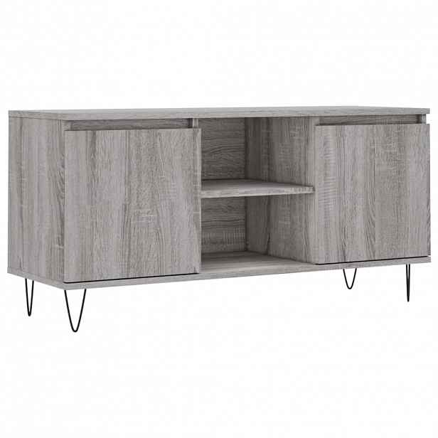 vidaXL TV skříňka šedá sonoma 104 x 35 x 50 cm kompozitní dřevo
