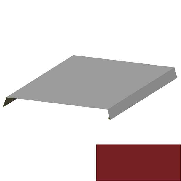 Atikový plech RS625S SP 25 RAL 3011 červenohnědá
