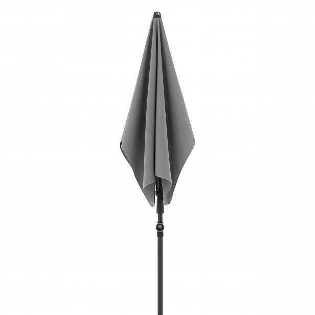 Slunečník se středovou nohou Doppler ACTIVE 200 x 120 cm, světle šedá DP473586827