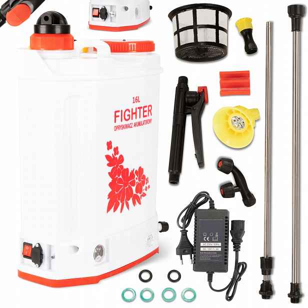 Akumulátorový zádový postřikovač Fighter 16 l 80 cm