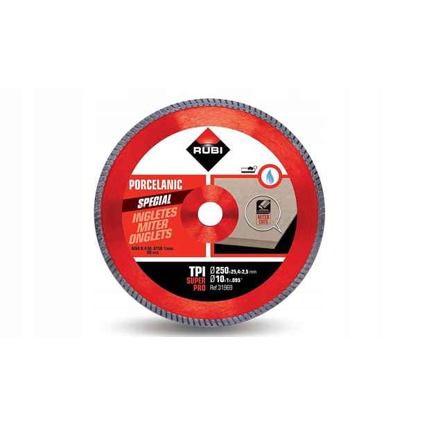 Diamantový Kotouč Tpi 250 Superpro 31969 Rubi