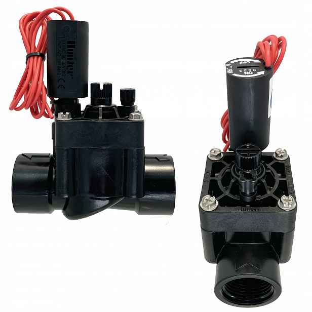 Elektroventil Hunter Pgv 101 1" F-f (gw-gw) s regulací průtoku Silný