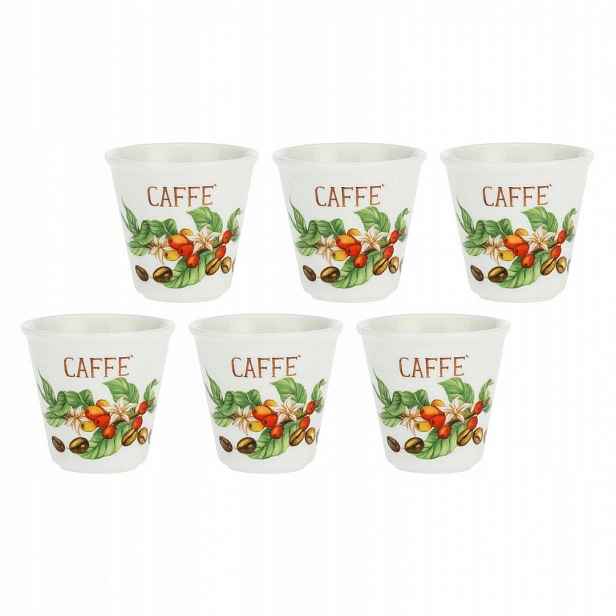 La Porcellana Bianca Liquorelli Sada 6 sklenic na kávový likér 75 ml