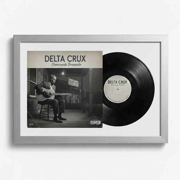 K-Möbel RÁM NA GRAMOFONOVÉ DESKY 40/60 na obal a vinylovou desku