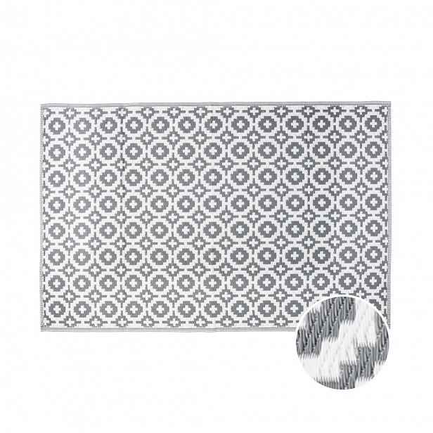 Butlers COLOUR CLASH Venkovní koberec mozaika 180 x 120 cm - šedohnědá