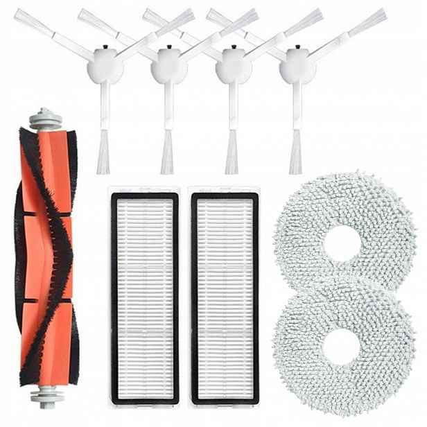 Set kartáčů, filtrů, mopu a utěrky pro Xiaomi Mi Robot Vacuum S10+ X10+