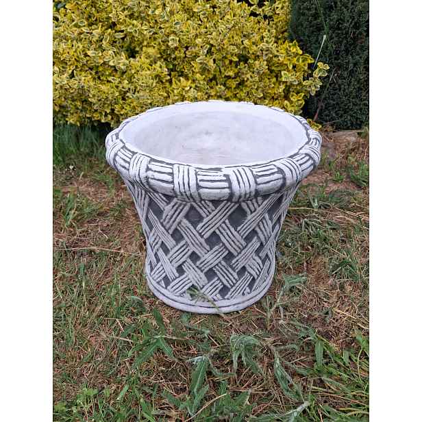 Betonové figurky Květináč Květináč zahradní ozdoba květináč