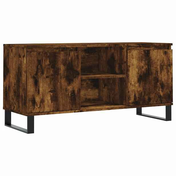 vidaXL TV skříňka kouřový dub 104 x 35 x 50 cm kompozitní dřevo