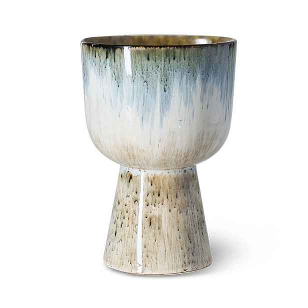 Kameninový obal na květináč Retro Glacier - Ø 16,5*24 cm HKLIVING