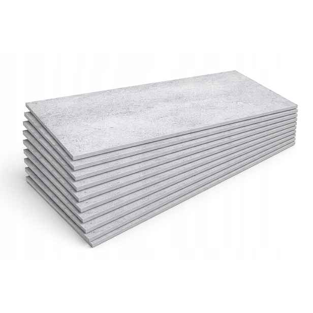Kaseton Nástěnný 3D panel 50x100 Beton Kazety Moderní 3D efekt 10 Ks