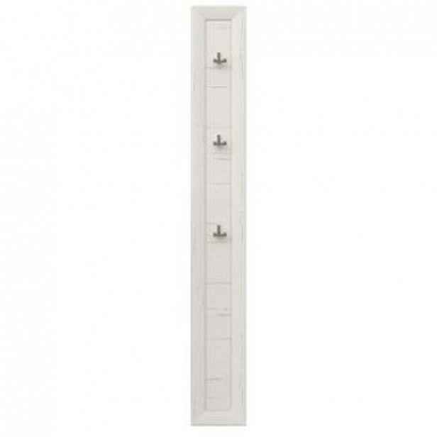 ŠATNÍ PANEL, bílá, 26/182/6 cm Hom`in