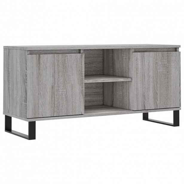 vidaXL TV skříňka šedá sonoma 104 x 35 x 50 cm kompozitní dřevo