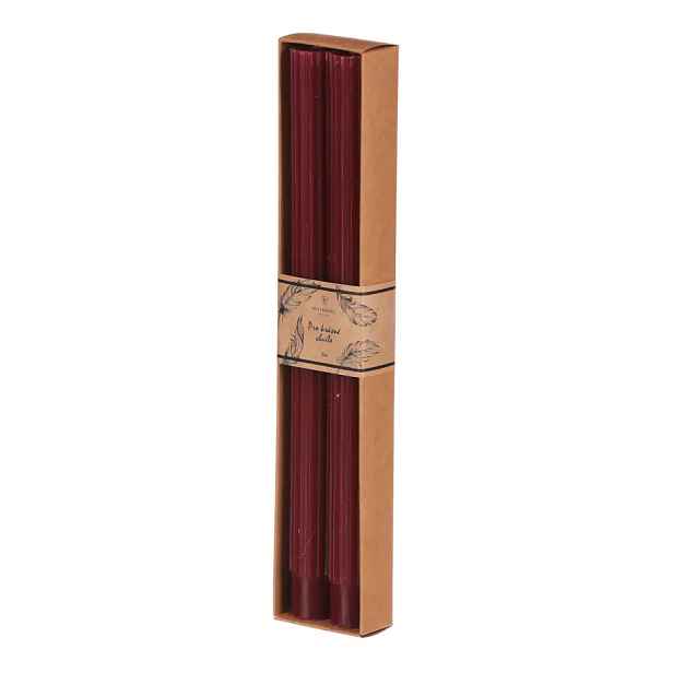 Autronic Svíčka SVT506 RED - červená (2 ks)
