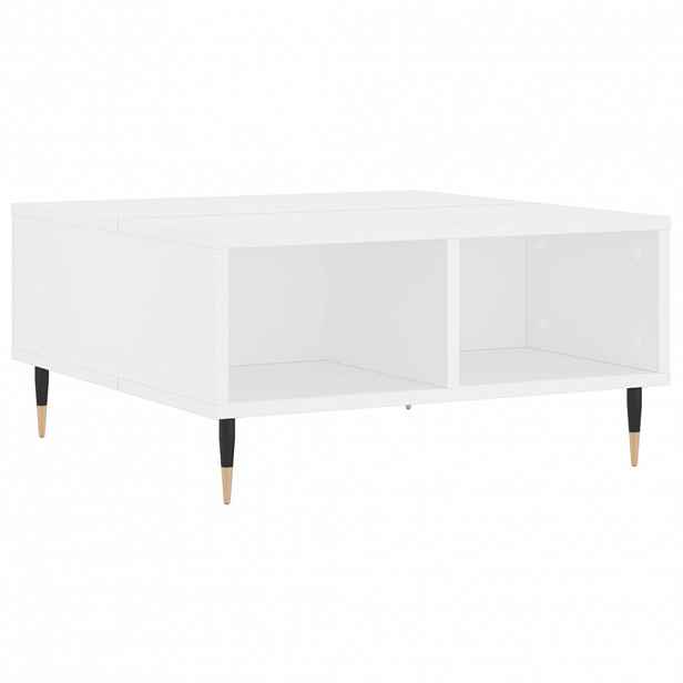 vidaXL Konferenční stolek bílý 60 x 60 x 30 cm kompozitní dřevo