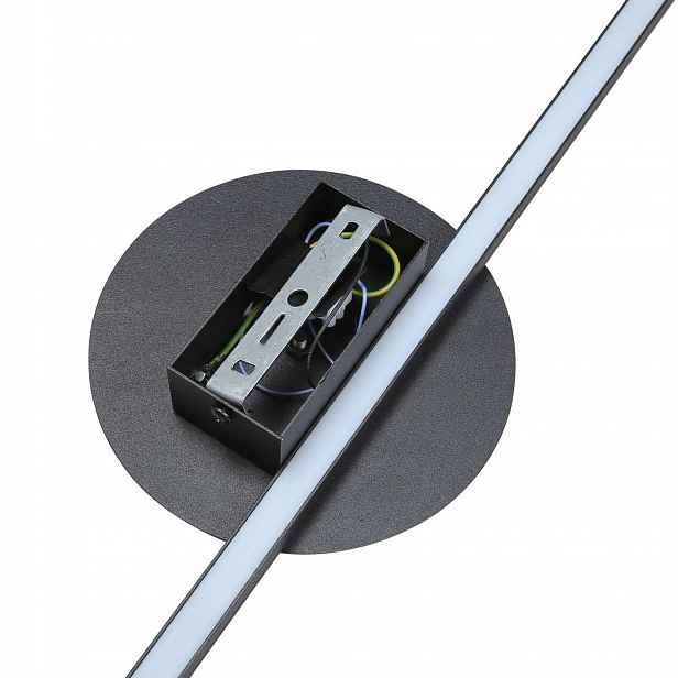 Nástěnná lampa Java II Černá 36W Led skandinávská do obývacího pokoje