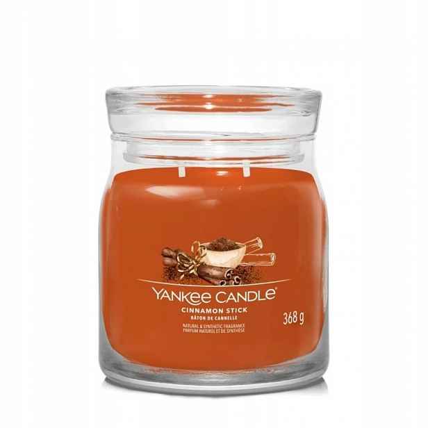 Yankee Candle Signature střední svíčka Cinnamon Stick