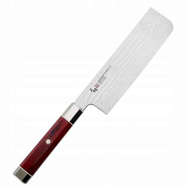 Mcusta Zanmai VG-10 Ultimate Aranami Japonský Nůž Tasak Nakiri 61HRC 16,5 cm