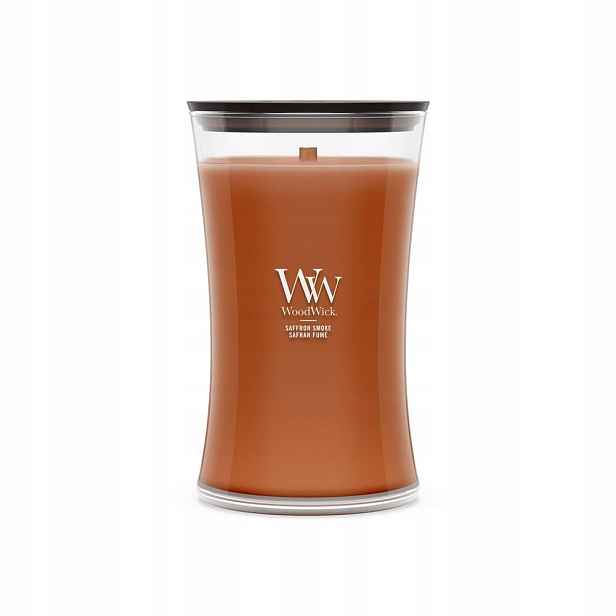 Velká svíčka Saffron Smoke Woodwick